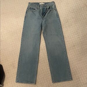 Abercrombie & Fitch Light Blue High Rise Jeans